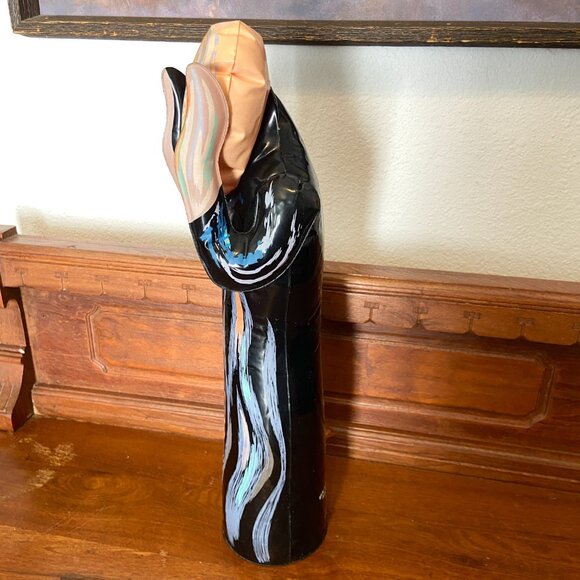 “THE SCREAM" Edvard Munch Inflatable Figurine 19" Doll Blow-Up Vintage 1993 - Picture 4 of 9